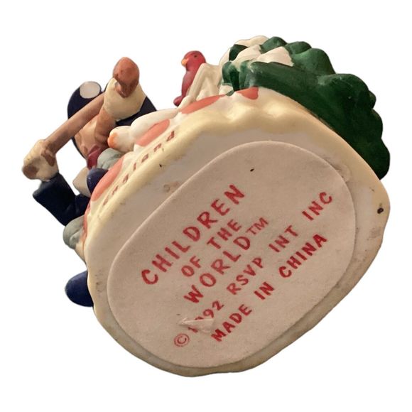 Vintage 2007 RSVP Children Of The World ENGLAND Hand Painted Porcelain - Picture 6 of 6